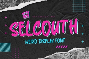 SELCOUTH Font Download