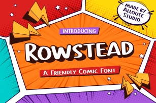 Rowstead Font Download