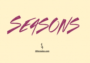 Seasons Font Download