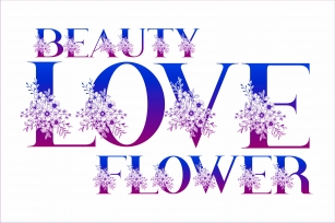 Beautiful Florina Monogram Font Download
