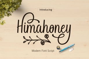 Himahoney Font Download
