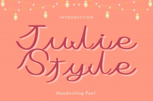 Julie Style Font Download