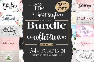 The Best Collection Bundle Font Download