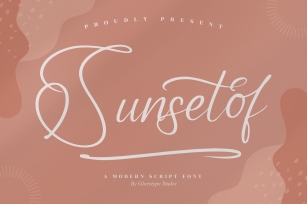 Sunsetof Font Download