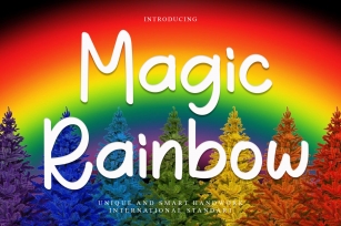 Magic Rainbow Font Download