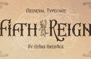 Fifth Reign – Decorative Typeface! Font Download
