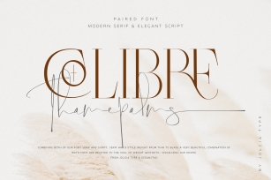 Colibre  Thamepalms Font Download