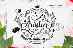 Austin - 3 Type Font Font Download