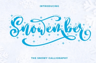 Snowember Font Download