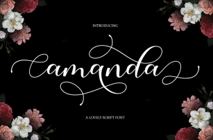 Amanda Script Font Download