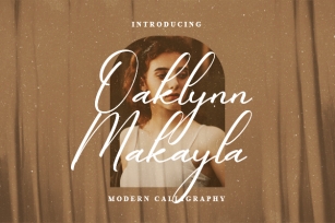 Oaklynn Makayla Font Download