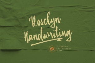 Roselyn Handwriting Font Download