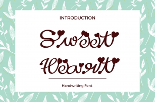 Sweet Heart Style Font Download