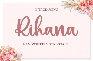 Rihana Font Download