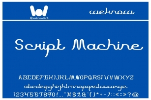 Script Machine Font Download
