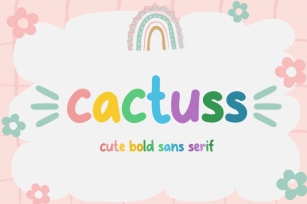 Cactuss Font Download