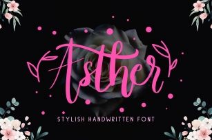 Asther – Stylish Handwritten Font Download