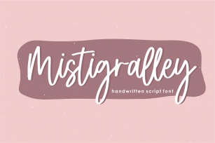 Mistigralley Font Download