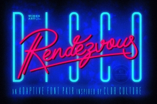 Disco Rendezvous Font Download