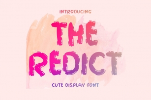 The Redict Font Download