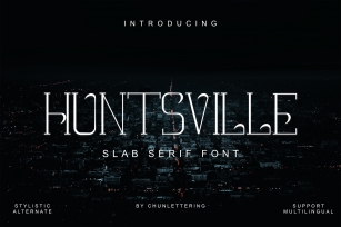 Huntsville Font Download