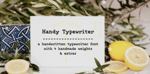 Handy Typewriter Font Download