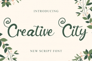 Creative City Font Download