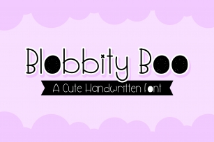 Blobbity Boo Font Download