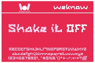 Shake It off Font Download