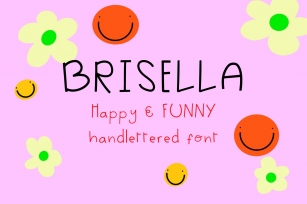 Brisella Hand-lettered Font Download