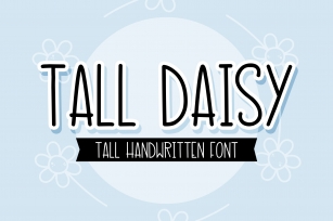Tall Daisy Font Download