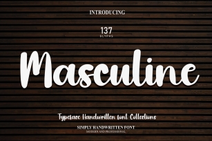 Masculine Font Download