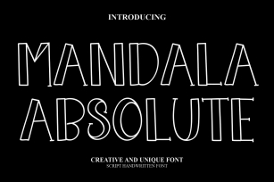 Mandala Absolute Font Download