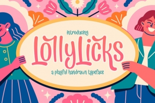 Lolly Licks Font Download