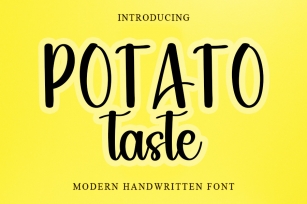 Potato Taste Font Download