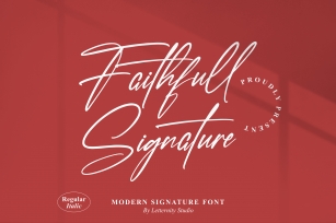 Faithfull Signature Font Download