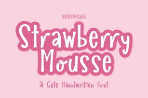 Strawberry Mousse Font Download