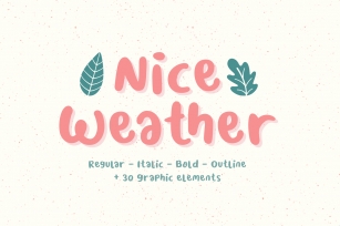 Nice Weather Font Download