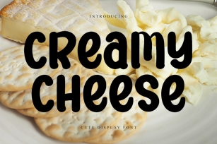 Creamy Cheese Font Download