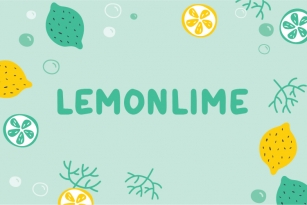 Lemonlime Font Download