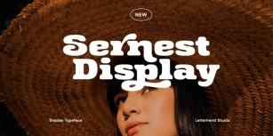 Sernest Display Font Download