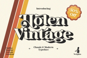 Holen Vintage Font Download