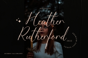 Heather Rutherford Font Download