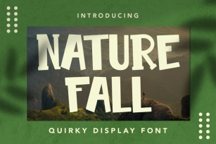 Nature Fall Font Download