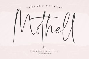 Mothell Font Download