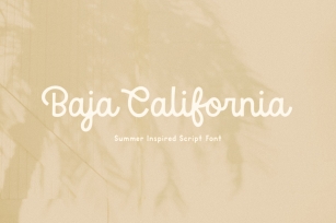 Baja California Font Download