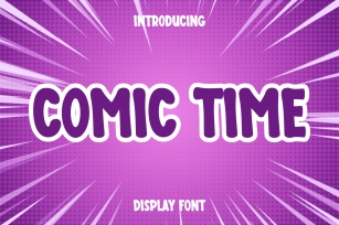 Comic Time Font Download