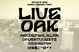 Live Oak Hand Drawn Font Download
