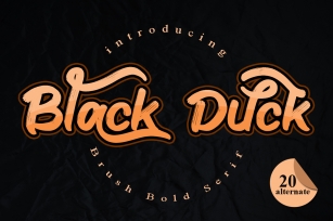 Black Duck Font Download