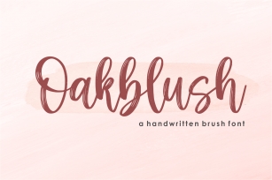 Oakblush Font Download